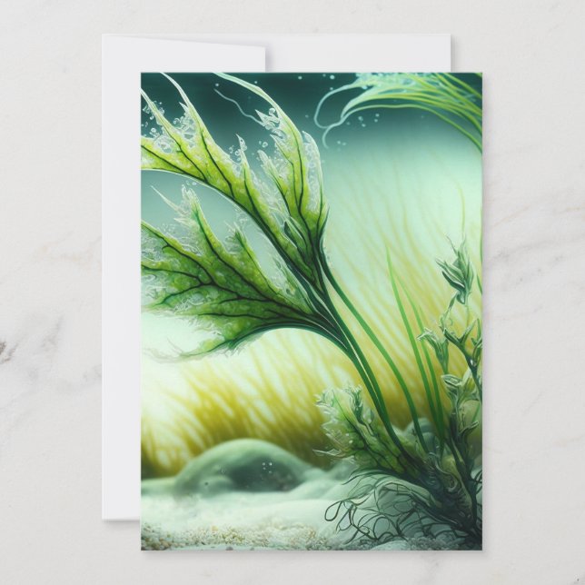 Underwater Majesty Invitation (Front)