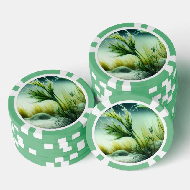 Underwater Majesty Poker Chips (Stack)