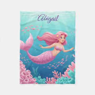 Underwater Mermaid Blanket