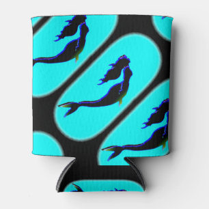 underwater mermaids swimming can cooler