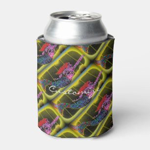 underwater mosaic mermaids swimming can cooler