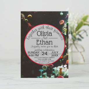underwater navy reefs Wedding Invitation