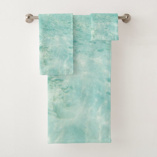 Underwater Ocean Bliss 1 Bath Towel Set (Insitu)