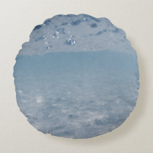 Underwater Ocean Sparkles 1 Round Cushion