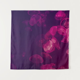 UNDERWATER PHOTOGRAPHY OF JELLYFISH TAPESTRY