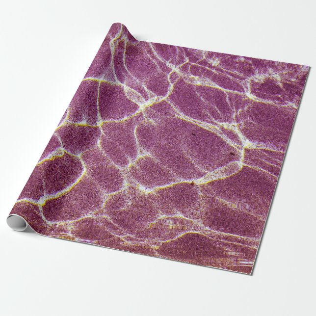 Underwater photography of sand wrapping paper (Unrolled)