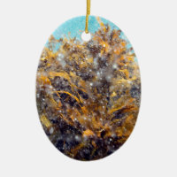 Underwater plankton soup and kelp