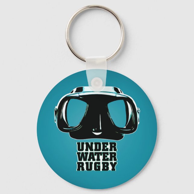 Underwater Rugby Keychain 2 (Front)