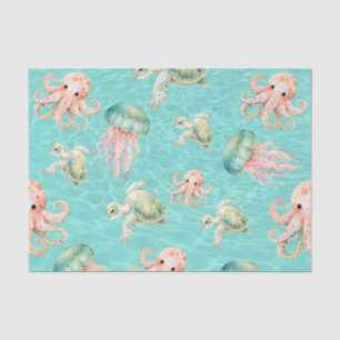 Underwater Sea Life Tissue Paper