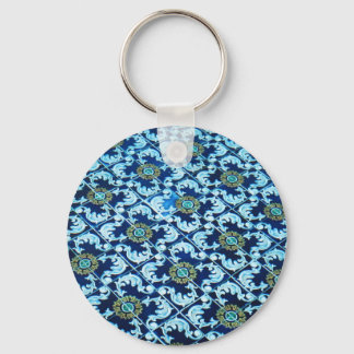 Underwater Spanish Tile Key Ring