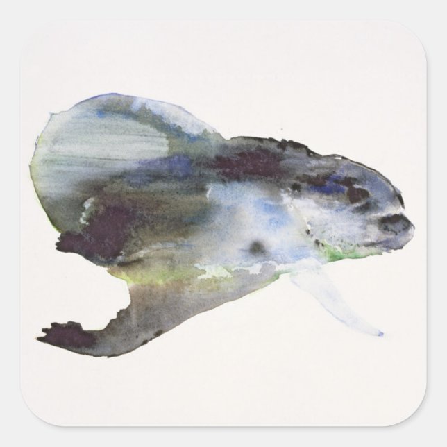 Underwater Square Sticker (Front)