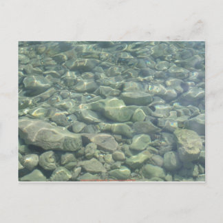 Underwater Stones Postcard