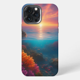 Underwater Sunset Tropical 1 iPhone 13 Pro Max Case