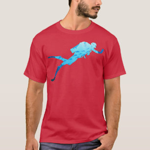 Underwater Swimmer Gift Scuba Diving  T-Shirt