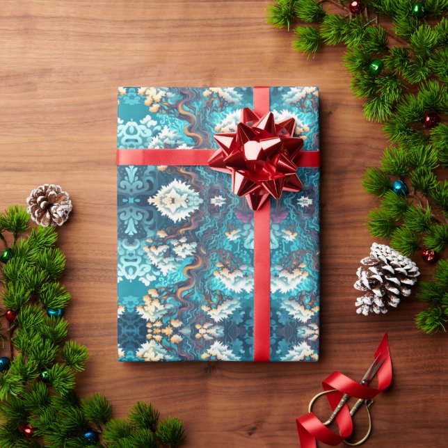 Underwater Trees Wrapping Paper (Holiday Gift)