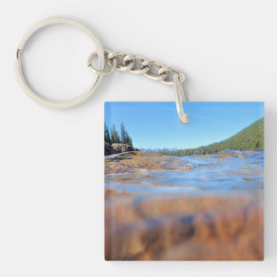 Underwater View at Little Cultus Lake Key Ring