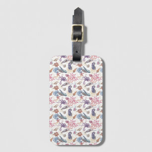 Underwater Watercolor Composition Series Design 1  Luggage Tag