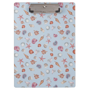 Underwater Watercolor Composition Series Design 4 Clipboard