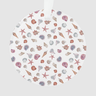 Underwater Watercolor Composition Series Design 4 Ornament
