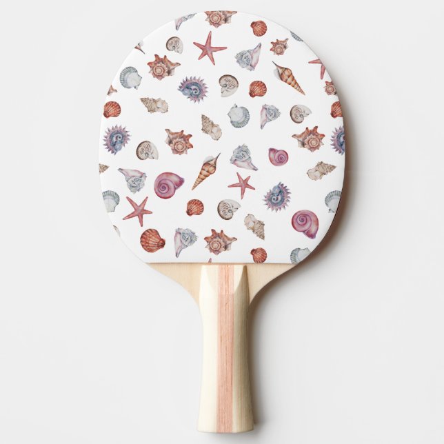 Underwater Watercolor Composition Series Design 4  Ping Pong Paddle (Front)