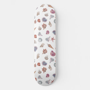 Underwater Watercolor Composition Series Design 4  Skateboard