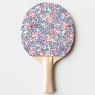 Underwater Watercolor Composition Series Design 5 Ping Pong Paddle