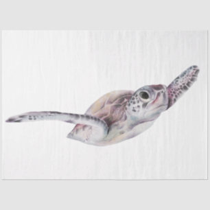 Underwater Watercolor Series Design 13 Tissue Paper