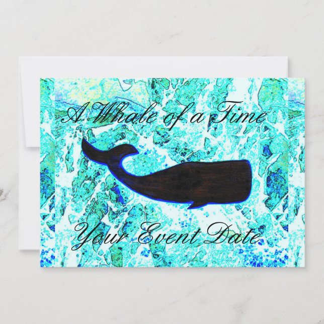 underwater whale swimming (Front)