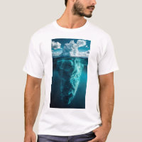 Underwater Wonderland - Iceberg Photography T-shir