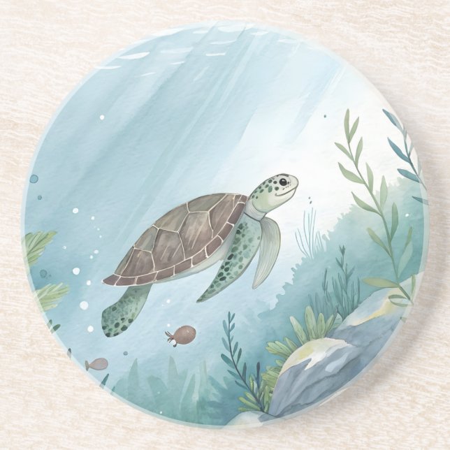 Underwater world with turtle coaster (Front)