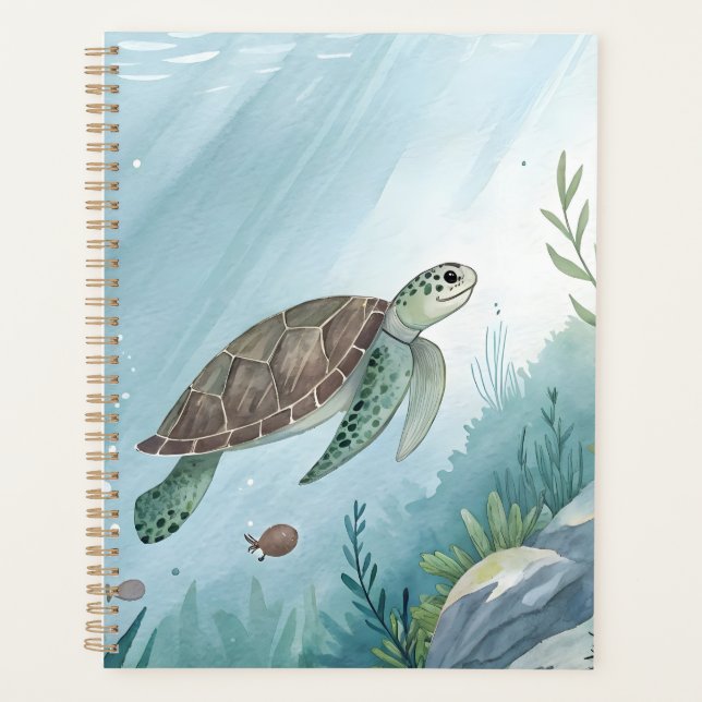 Underwater world with turtle planner (Front)