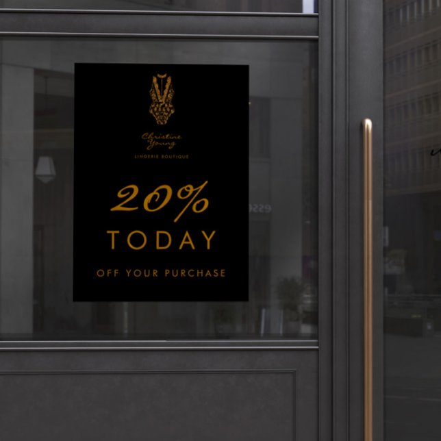 Underwear Store Lingerie Boutique Sale Proposition Poster (Creator Uploaded)