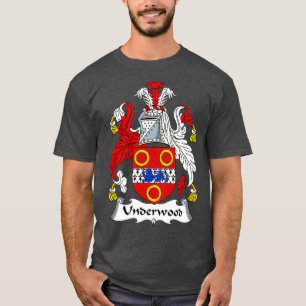 Underwood Coat of Arms  Family Crest T-Shirt