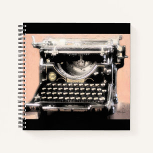Underwood Typewriter – Inspiring for Any Writer Notebook