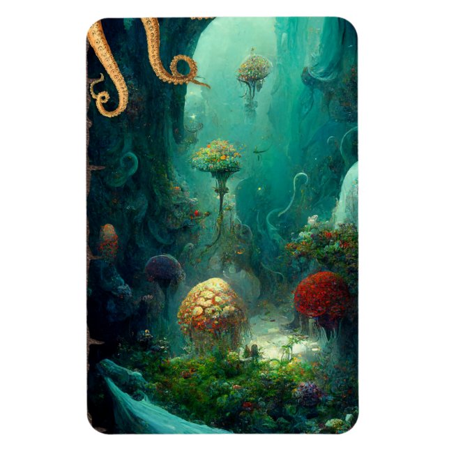 Underworld of the Sea Magnet (Vertical)