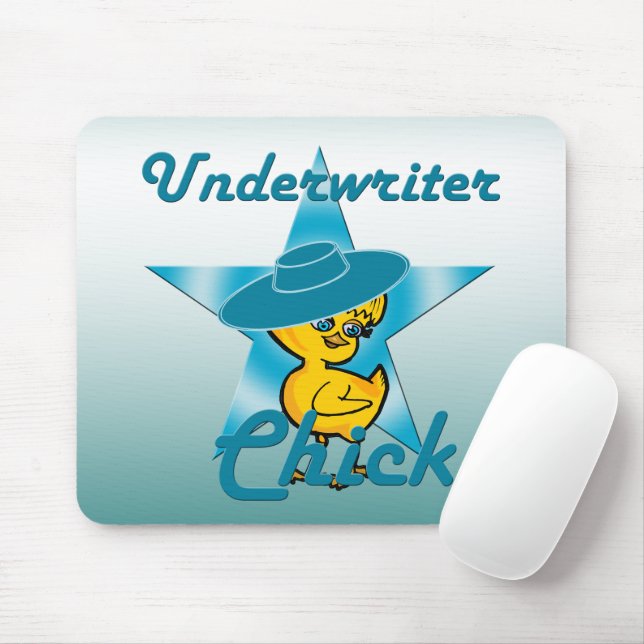 Underwriter Chick #7 Mouse Pad (With Mouse)
