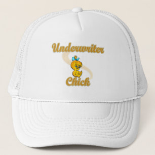 Underwriter Chick Trucker Hat
