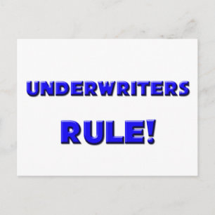 Underwriters Rule! Postcard