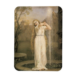 Undine (by John William Waterhouse) Magnet