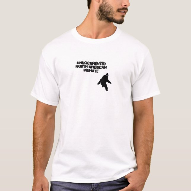 UNDOCUMENTED NORTH AMERICAN PRIMATE T-Shirt (Front)