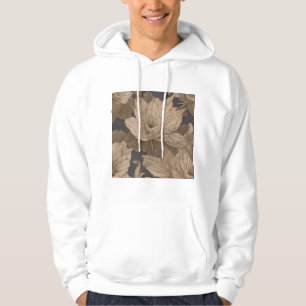 Undying indigo flowers beside the path to immortal hoodie