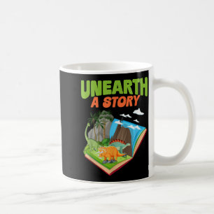 Unearth a Story Dinosaur Book 2026 Summer Reading Coffee Mug