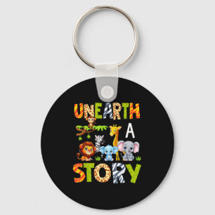 Unearth a story summer 2026 wild animals reading key ring