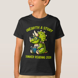 Unearth a story summer reading 2026 men women kids T-Shirt