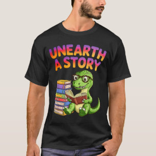 Unearth a Story Summer Reading 2026 Men Women Kids T-Shirt