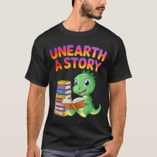 Unearth a Story Summer Reading 2026 Men Women Kids T-Shirt