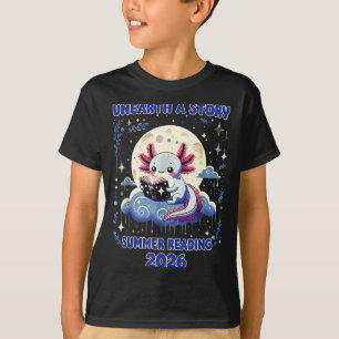 Unearth a story summer reading program 2026 funny T-Shirt