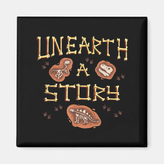 Unearth A Story Summer Reading Program 2026 Magnet