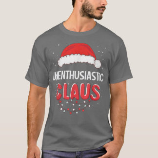 Unenthusiastic Santa Claus Christmas Matching Cost T-Shirt