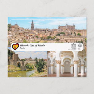 UNESCO Historic City of Toledo Postcard